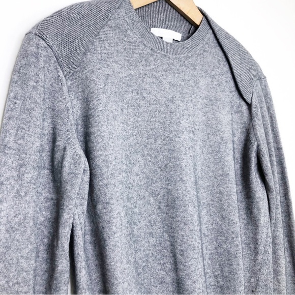 Alexander Wang grey silk cashmere crewneck sweater - Picture 3 of 12